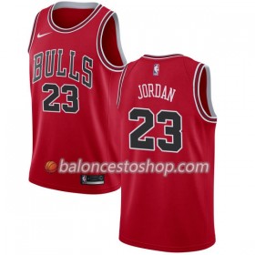 Camiseta Hombre NBA Chicago Bulls Michael Jordan 23 Nike 2017-18 Rojo Swingman